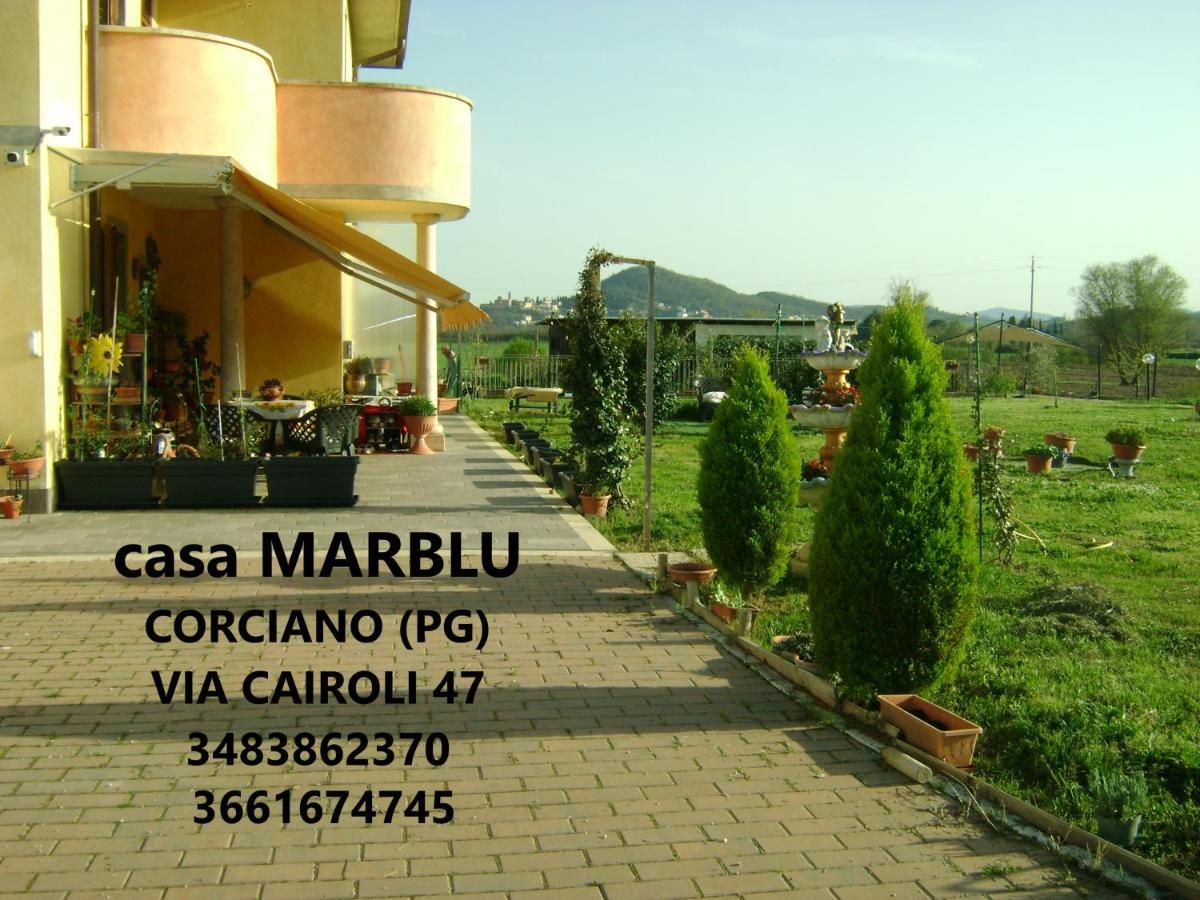 Casa Marblu Via Cairoli, 47 Corciano Hotell Eksteriør bilde